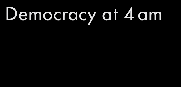 4am democracy 海報視覺分析(part2)